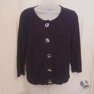 Premise Studio Navy Blue Cardigan